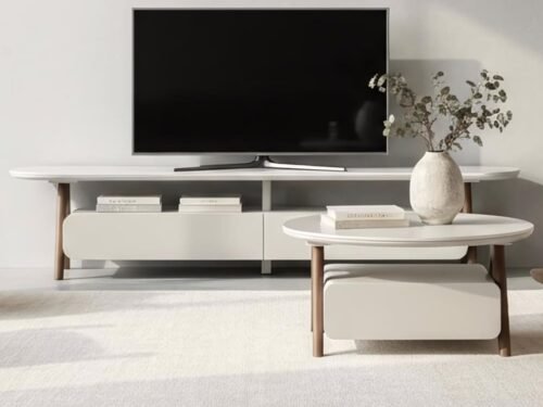 Solid TV Cabinet - 3162