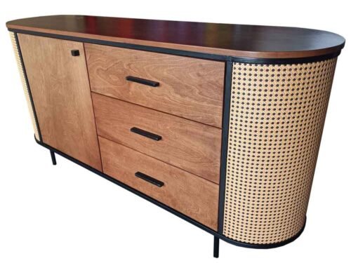 Rattan Console Cabinet 0470 modern storage cabinet Malaysia