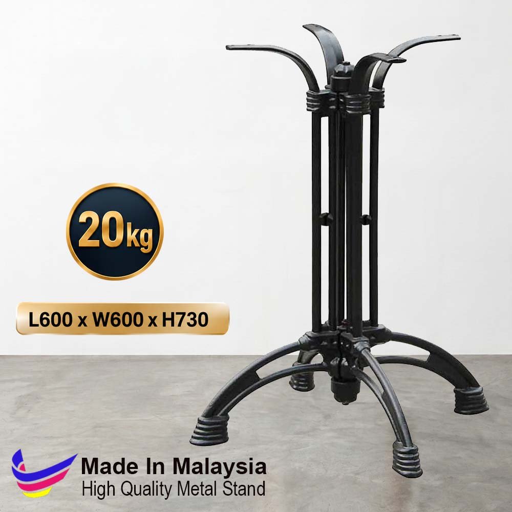 Dining table leg,cafeļ¼restaurant table stand - Cast Iron 4L 1 dining table leg
