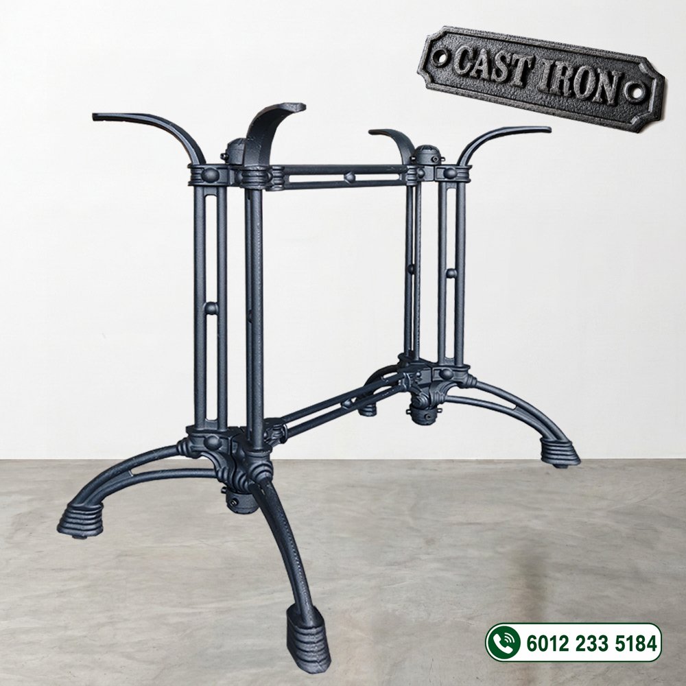 Cast iron table leg,durable & heavy duty stand,design dining furniture 1 cast iron table leg