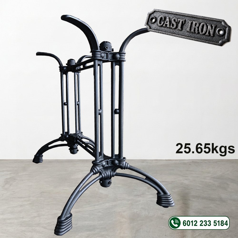 Cast iron table leg,durable & heavy duty stand,design dining furniture 3 Cast iron table leg,durable & heavy duty stand,design dining furniture - Image 3