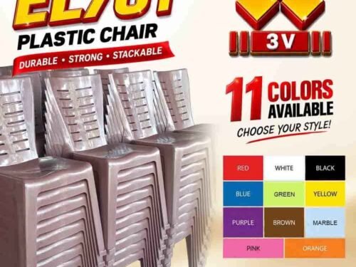3v plastic chair