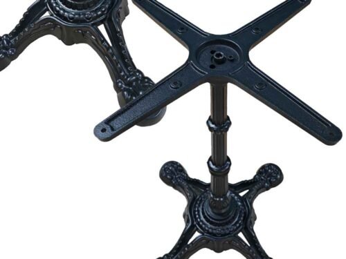 cast iron table leg