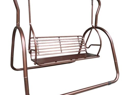 3V Garden Outdoor Swing, Featuring 2 seaters, and durable metal frame.