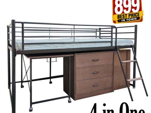 Miami single decker bedframe 4 in 1