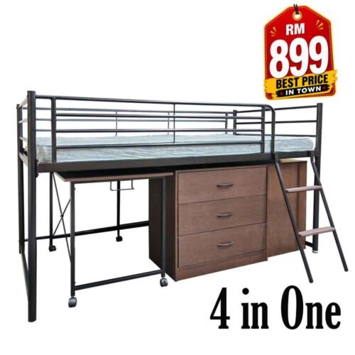 Miami single decker bedframe 4 in 1