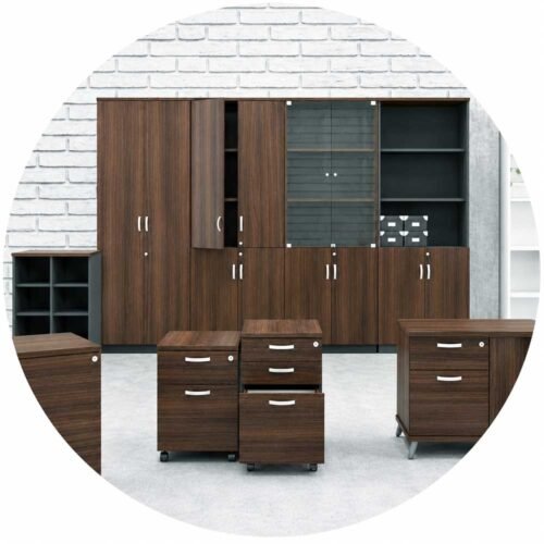 Office cabinet,office furniture full solid melamine - 910mm