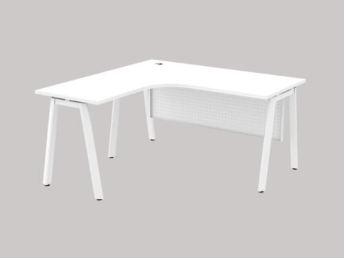 ASTRA Series - Superior Compact Table with Astra Leg & Metal Front Panel