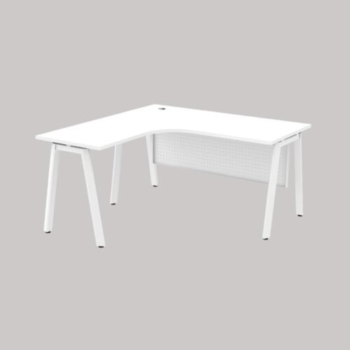 ASTRA Series - Superior Compact Table with Astra Leg & Metal Front Panel