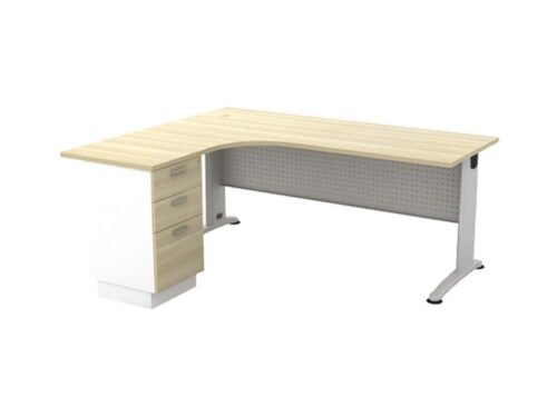 B Series - Superior Compact Table with Fixed Pedestal 3D