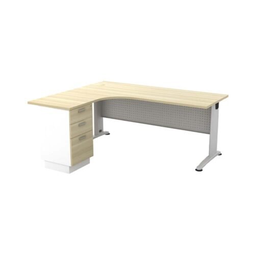 B Series - Superior Compact Table with Fixed Pedestal 3D