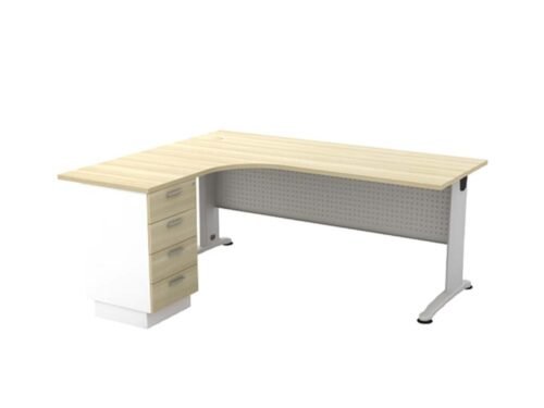 B Series - Superior Compact Table with Fixed Pedestal 4D