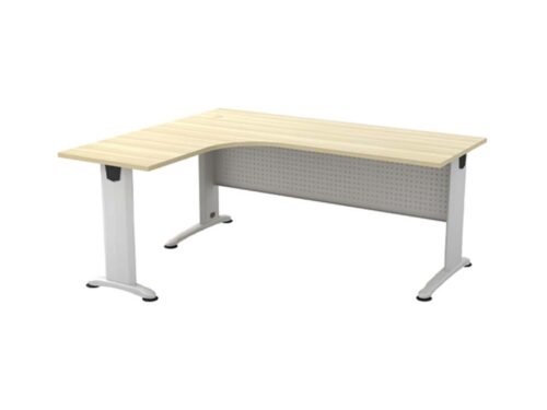 B Series - Superior Compact Table with Metal I Leg