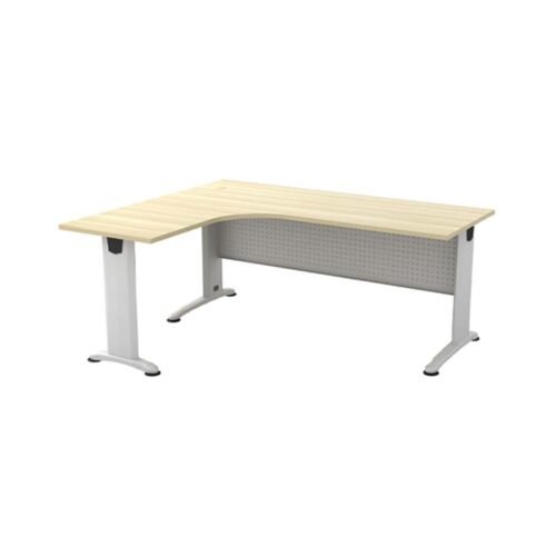 B Series - Superior Compact Table with Metal I Leg