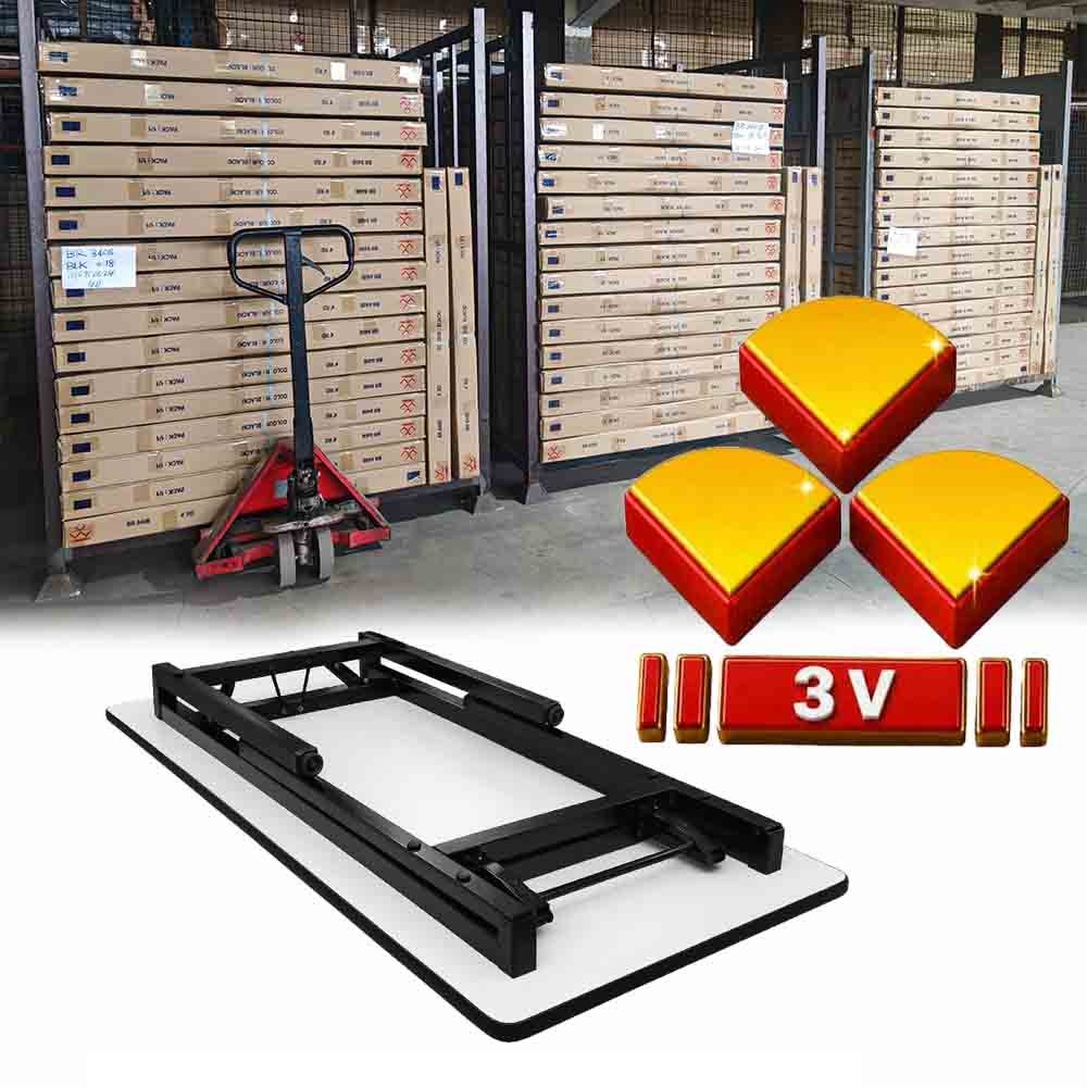 3V banquet table,metal foldable leg, D600mm - heavy duty 32mm 3 3V banquet table,metal foldable leg, D600mm - heavy duty 32mm - Image 3
