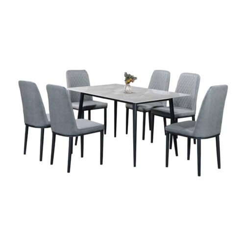 Ceramic Dining Table Set (6 Seaters) - 1616