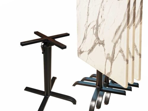 cafe foldable table base，metal stand，metal leg