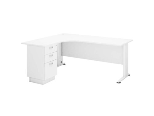 H Series - Superior Compact Table with Fixed Pedestal 3D