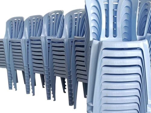 3V LA701 plastic side chair - Original 3v Grad A