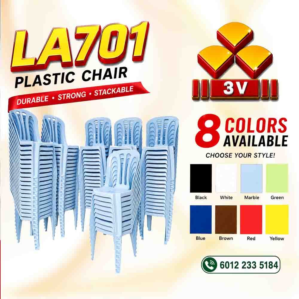 3V plastic chair ,cafe,restaurant,dining chair - LA 701 1 3v plastic chair