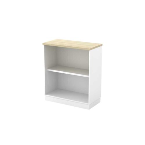 Office Open Shelf Low Cabinet - 2 Levels