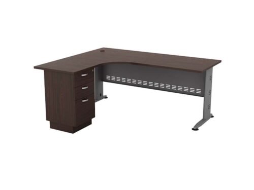 Q Series - Superior Compact Table with Fixed Pedestal 3D