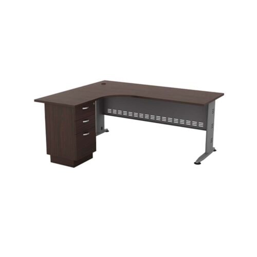 Q Series - Superior Compact Table with Fixed Pedestal 3D