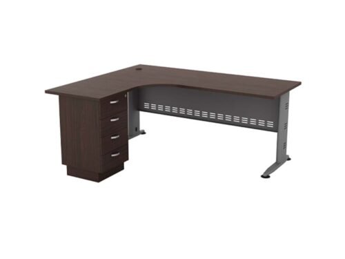 Q Series - Superior Compact Table with Fixed Pedestal 4D