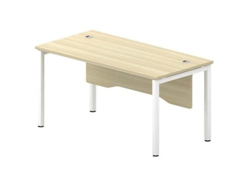 SL 55 Series - Office Standard Table with Wood Front Panel