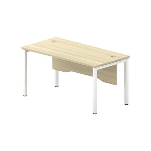 SL 55 Series - Office Standard Table with Wood Front Panel
