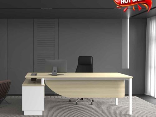 SL55 director table , L shape table ,office furniture - L2160mm
