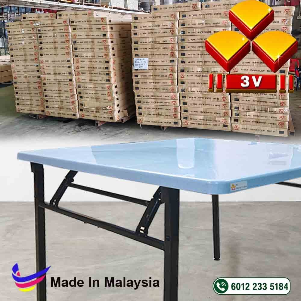3V banquet table ,plastic table top, cafe,restaurant table - Square 5 3V banquet table ,plastic table top, cafe,restaurant table - Square - Image 5