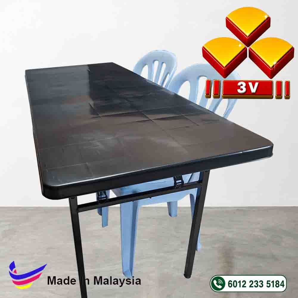 3V plastic banquet table,folding tables Malaysia - Black 4 3V plastic banquet table,folding tables Malaysia - Black - Image 4