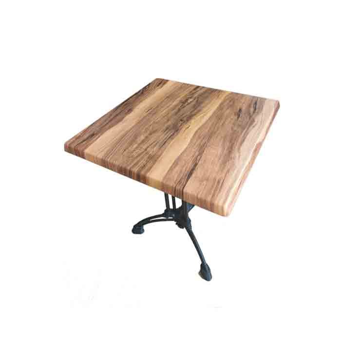 Cafe table,table top & cast iron stand - 600mm Square 4 Cafe table,table top & cast iron stand - 600mm Square - Image 4
