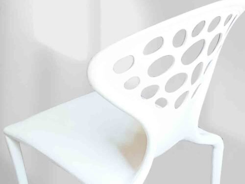Pisa design Cafe Chair, Grad A plastic chair