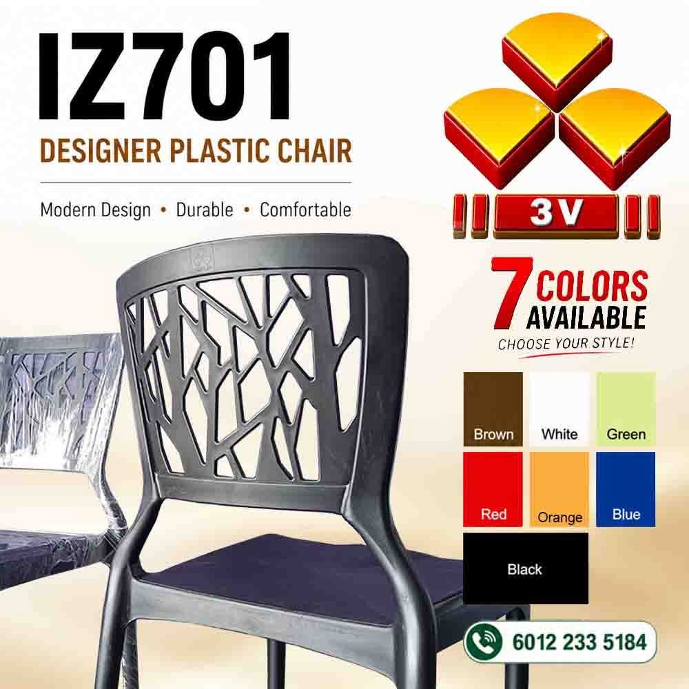 3V Plastic Chair - IZ701 2 3V Plastic Chair - IZ701 - Image 2