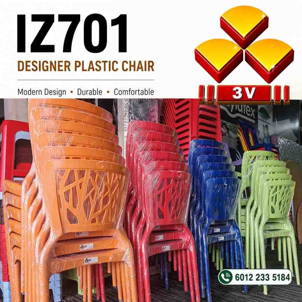 3V Plastic Chair - IZ701 6 3V Plastic Chair - IZ701 - Image 6