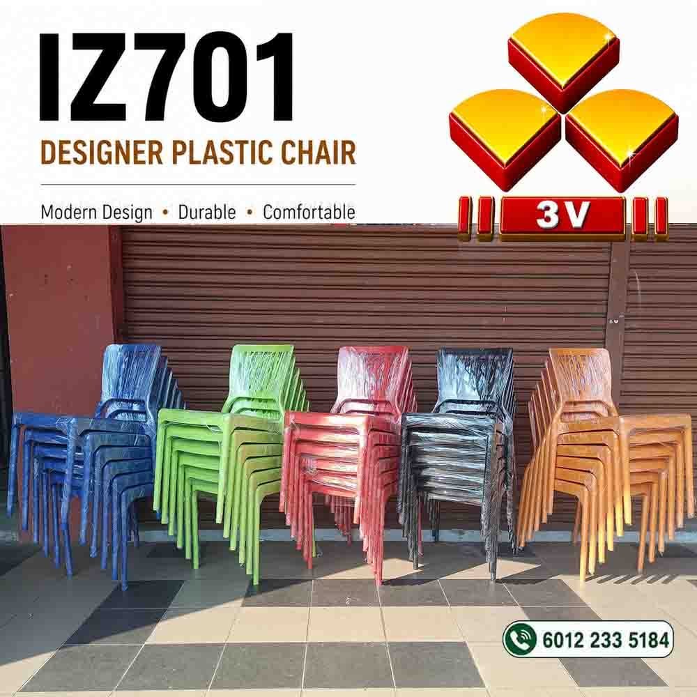 3V Plastic Chair - IZ701 1 3v plastic chair
