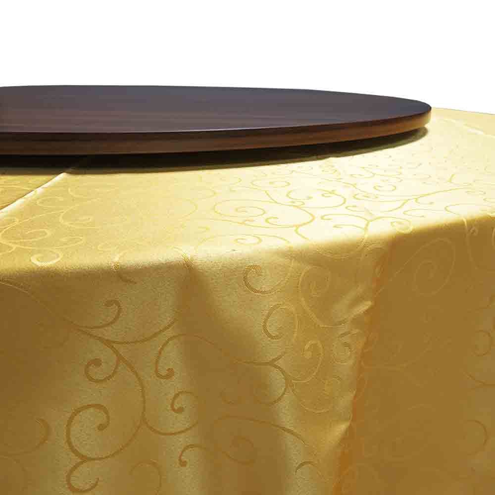 Lazy susan, round table top with aluminium turn - for large round table 2 Lazy susan, round table top with aluminium turn - for large round table - Image 2