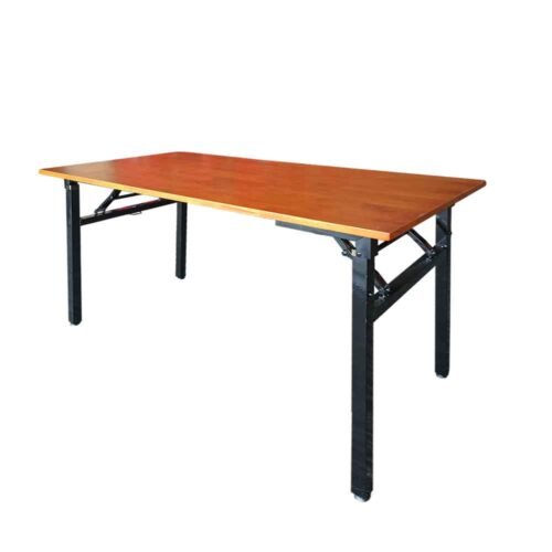 Wood banquet foldable table