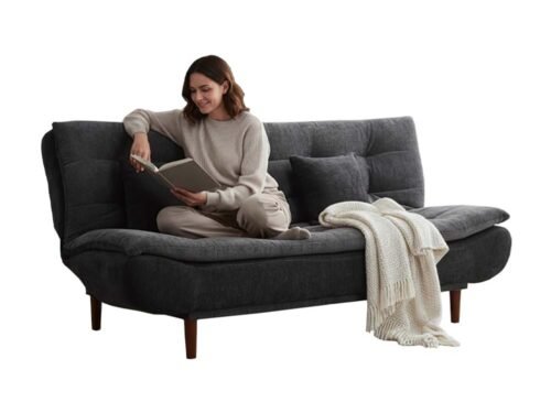 Sofa Bed with wooden leg - 4060