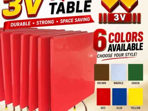 3v plastic table