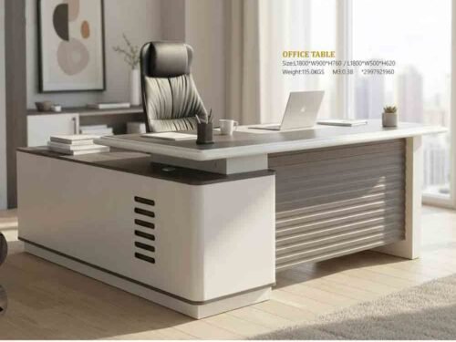 6ft L Shape Director Table KR128