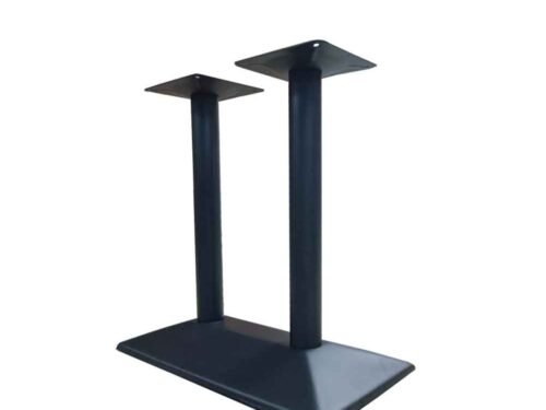 solid dining metal leg