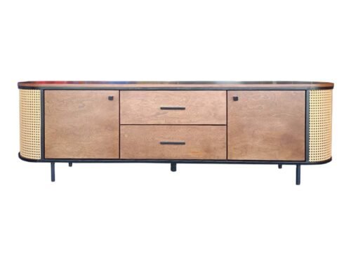 Rattan Hall Cabinet