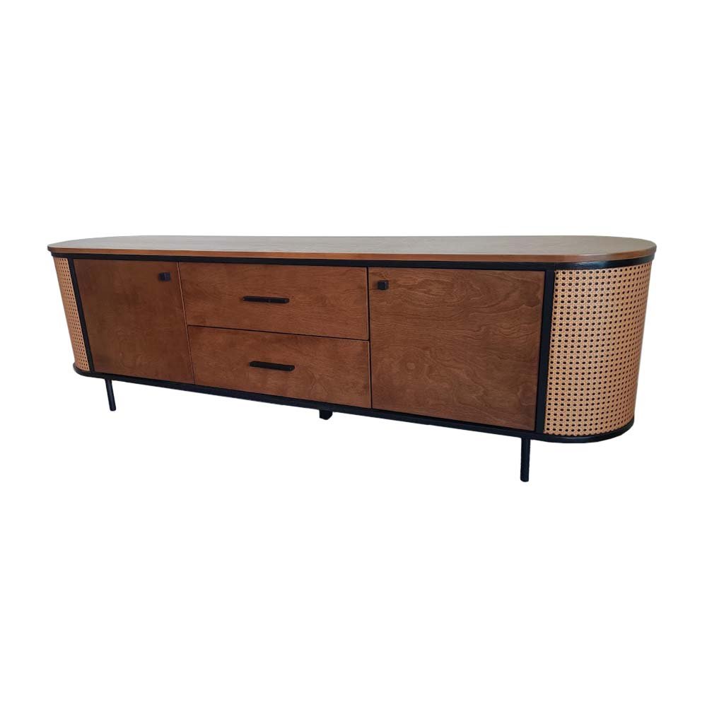 Rattan Hall Cabinet 2 Rattan Hall Cabinet