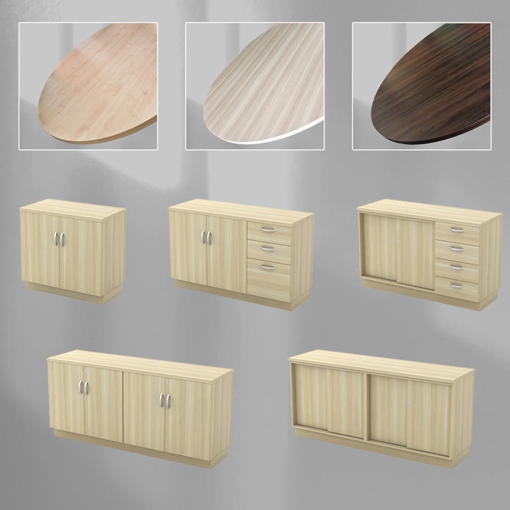 Office cabinet, Low file storage cabinet.office bookcase - BA - H750mm 1 office cabinet