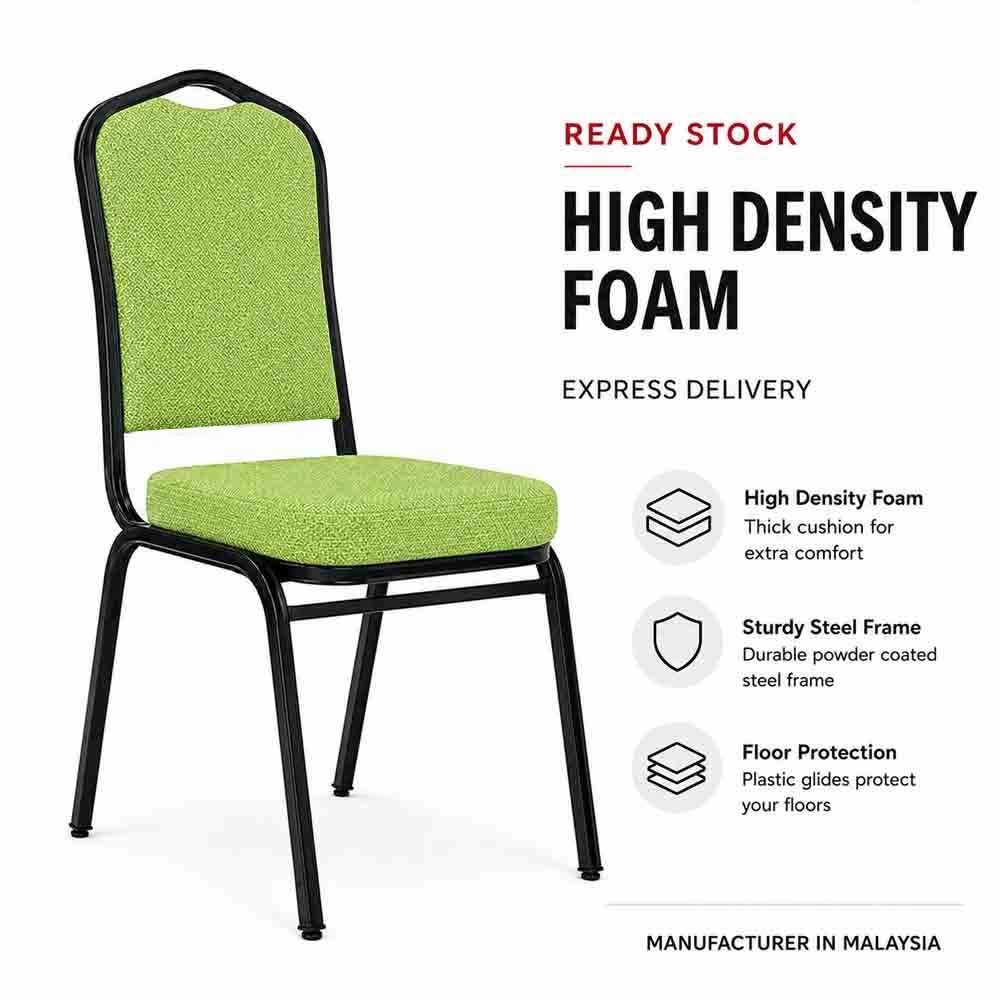 Banquet chair, restaurant, cafe furniture,black metal frame- MK 7 Banquet chair, restaurant, cafe furniture,black metal frame- MK - Image 7