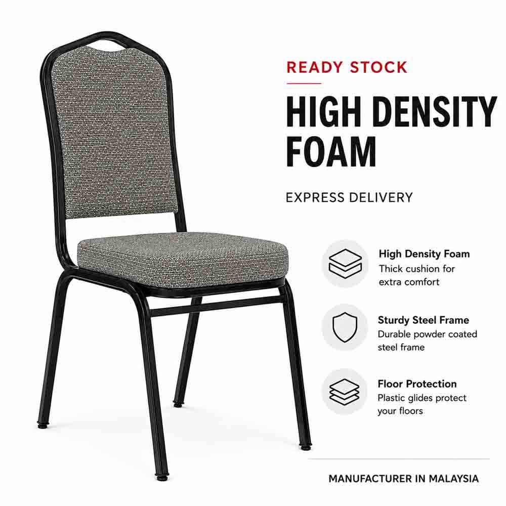 Banquet chair, restaurant, cafe furniture,black metal frame- MK 11 Banquet chair, restaurant, cafe furniture,black metal frame- MK - Image 11