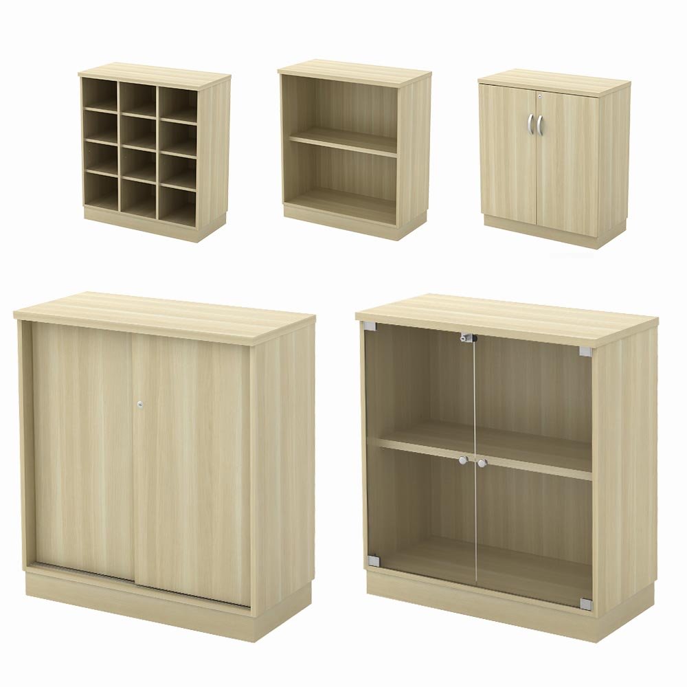 Office cabinet, Low File Storage Cabinet- L800xD400xH910 1 office cabinet